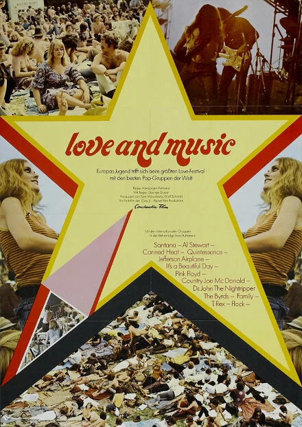 Постер Любовь и музыка 1971