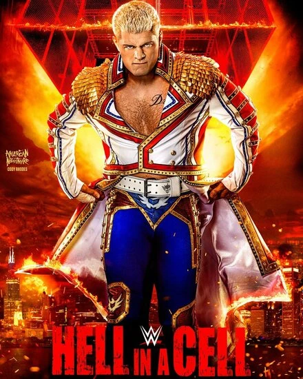 Постер WWE: Ад в клетке 2022