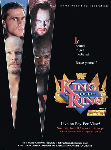 Постер WWF Король ринга 1997