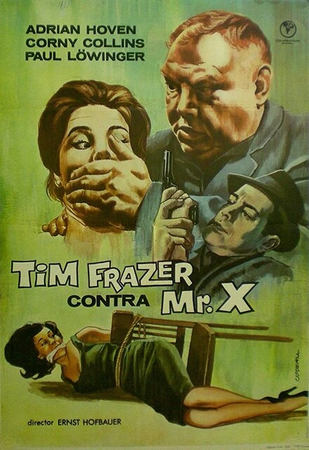 Постер Тим Фрейзер в погоне за таинственным мистером Икс 1964