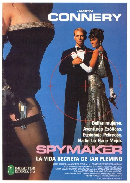 Постер Тайная жизнь Яна Флеминга 1990