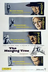 Дерево для повешенных 1959 постер