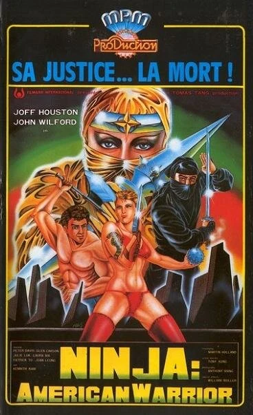 Постер Ниндзя — Американский воин 1987