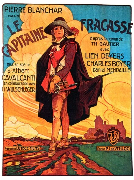 Постер Капитан Фракасс 1929