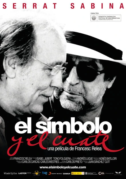 Постер Serrat y Sabina: el símbolo y el cuate