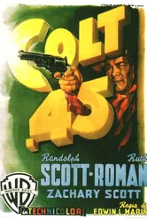 Кольт сорок пятого калибра 1950 постер