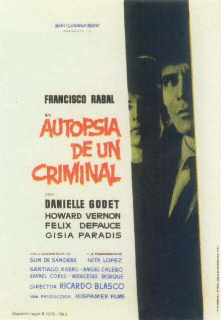 Постер Autopsia de un criminal