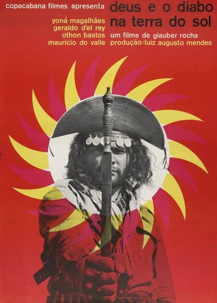 Постер Бог и дьявол на земле солнца 1964