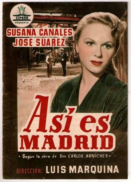 Постер Así es Madrid
