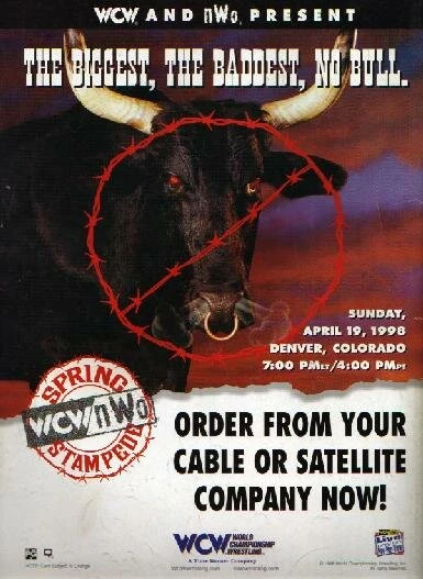 Постер WCW Весеннее бегство 1998