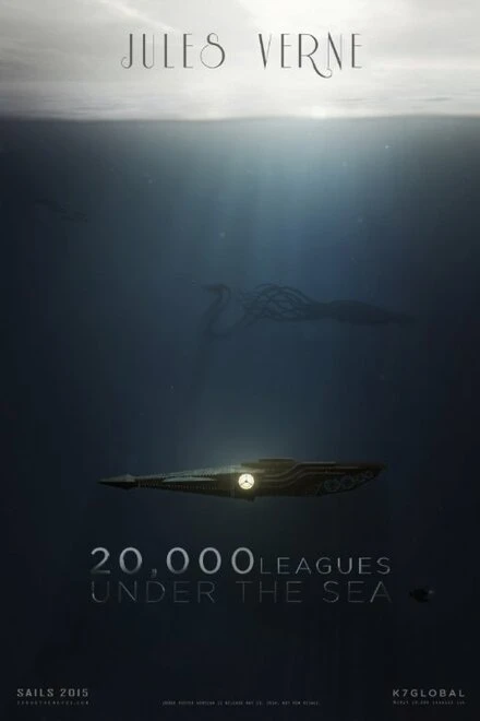 Постер 20000 лье под водой, США