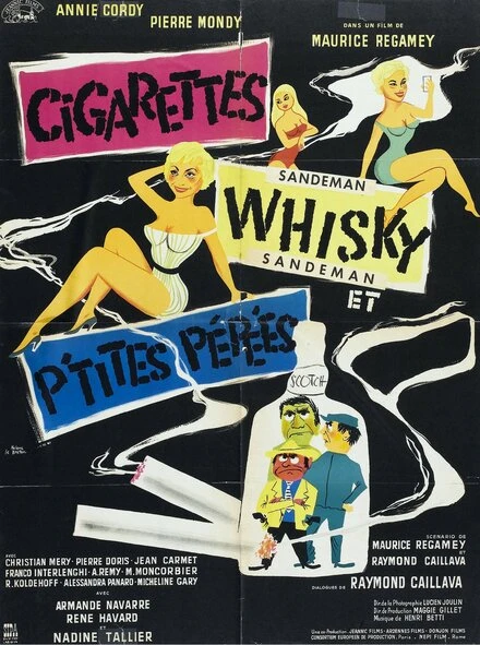 Постер Сигареты, виски и малышки 1958