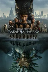 Чёрная Пантера: Ваканда навеки 2022 постер
