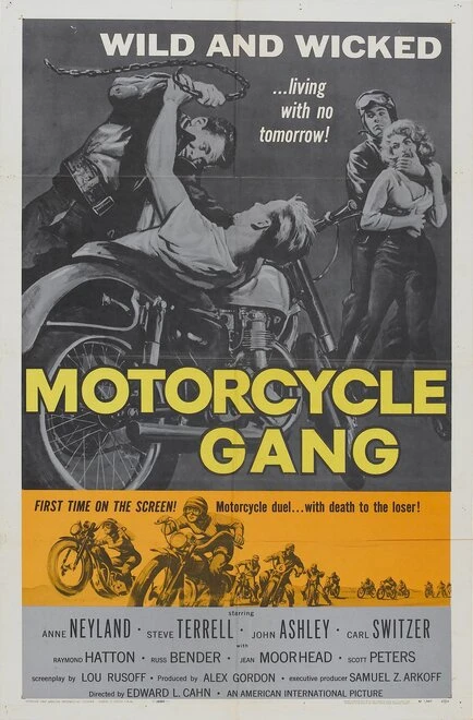 Постер Банда мотоциклистов 1957