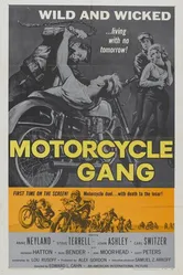 Банда мотоциклистов 1957 постер