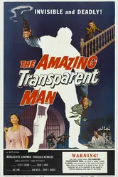 Необычайно прозрачный человек 1960 постер