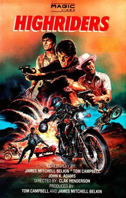 Постер Воины ада 1987