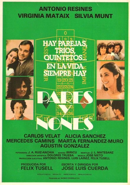 Постер Pares y nones