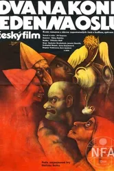 Двое на коне, один на осле 1987 постер