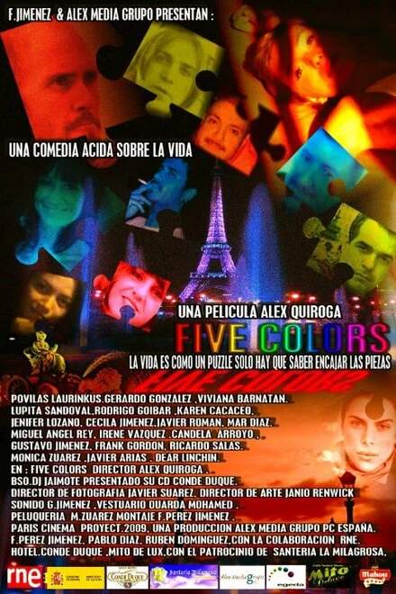 Постер Five Colors