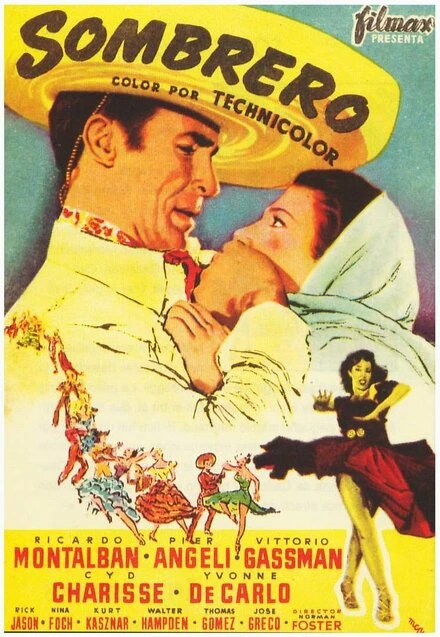 Постер Сомбреро 1953