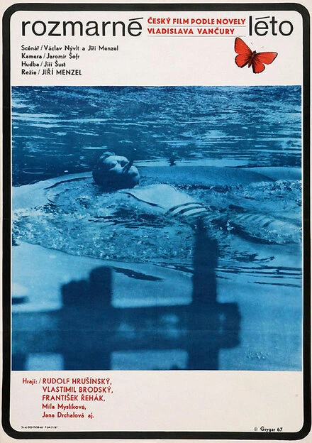 Постер Капризное лето 1967