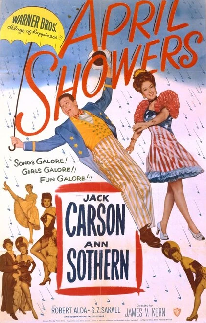 Постер April Showers 1948