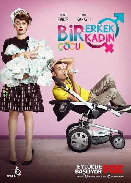 Постер 1 Erkek 1 Kadin 2 Cocuk