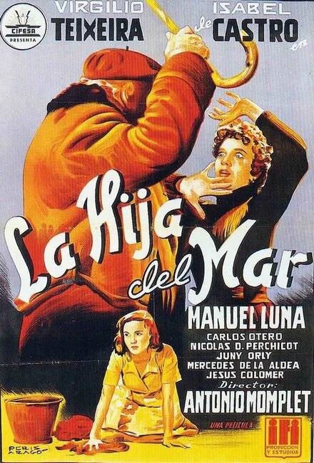 Постер La hija del mar 1953