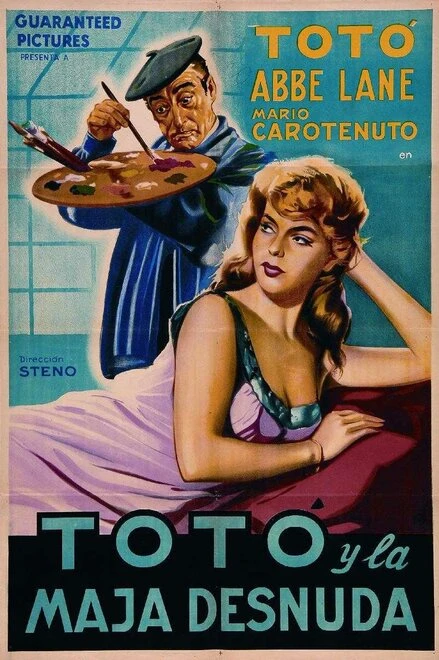 Постер Тото в Мадриде 1959