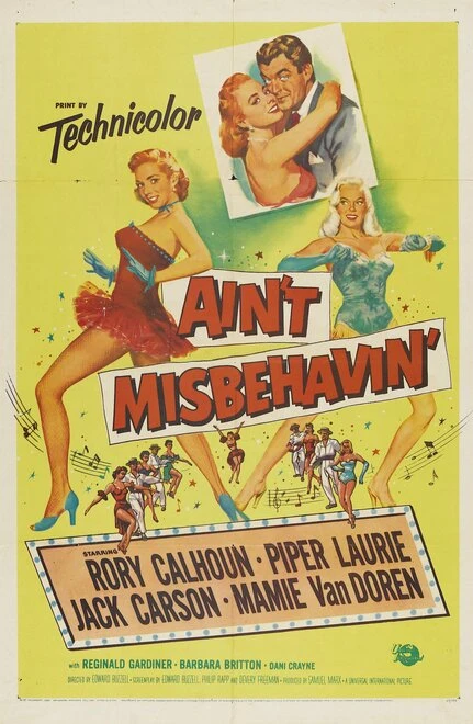 Постер Ain't Misbehavin' 1955
