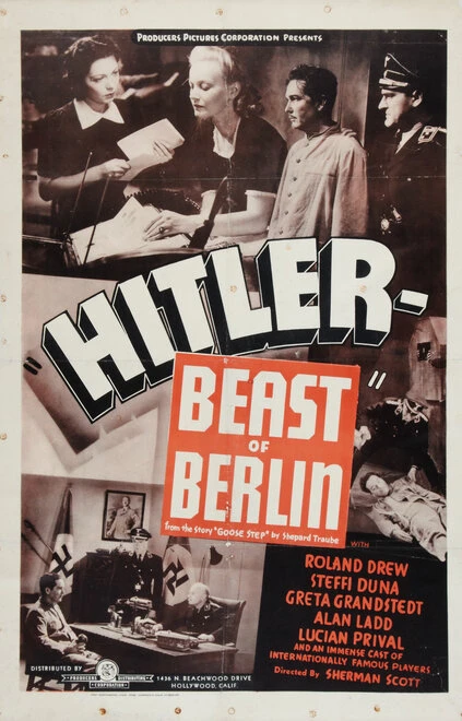 Постер Гитлер: Чудовище Берлина 1939