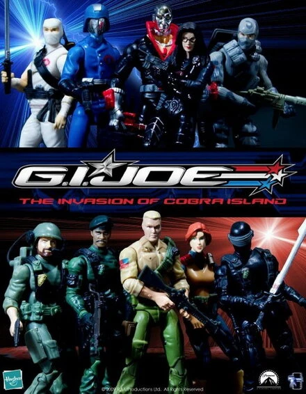 Постер G.I. Joe: Вторжение на остров Кобры 2009