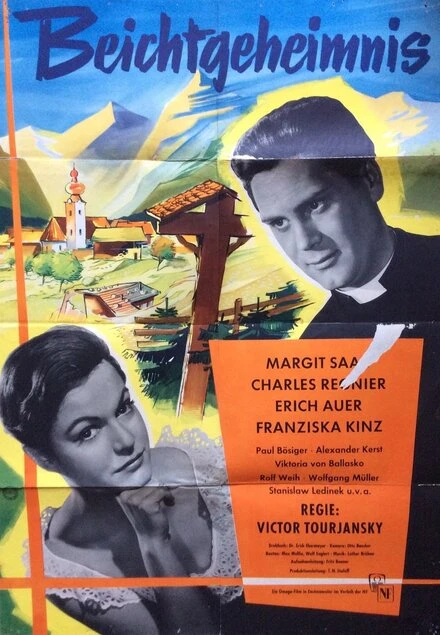 Постер Тайна исповеди 1956