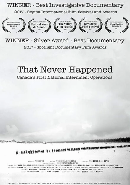 Постер That Never Happened: Canada's First National Internment Operations