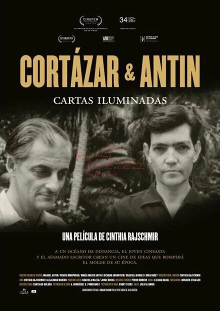 Постер Cortázar & Antín: Cartas iluminadas