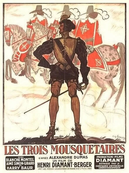 Постер Три мушкетера 1932