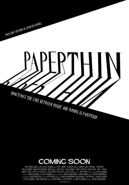 Постер Paperthin