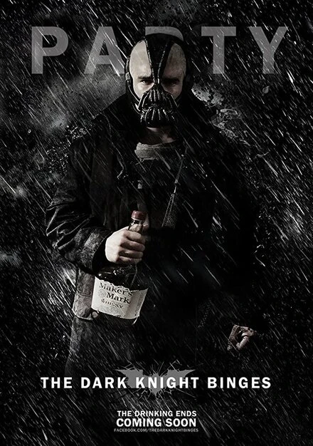 Постер The Dark Knight Binges