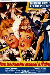 Все дороги ведут в Рим 1949 постер