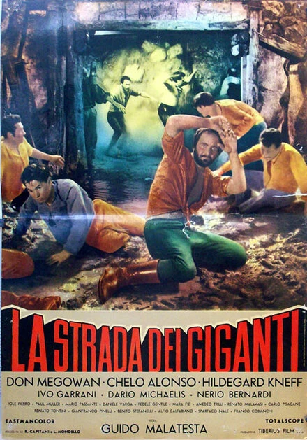 Постер Дорога гигантов 1960