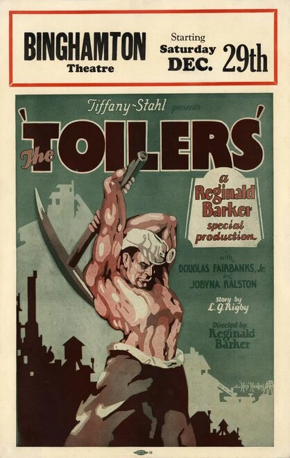 Постер The Toilers 1928