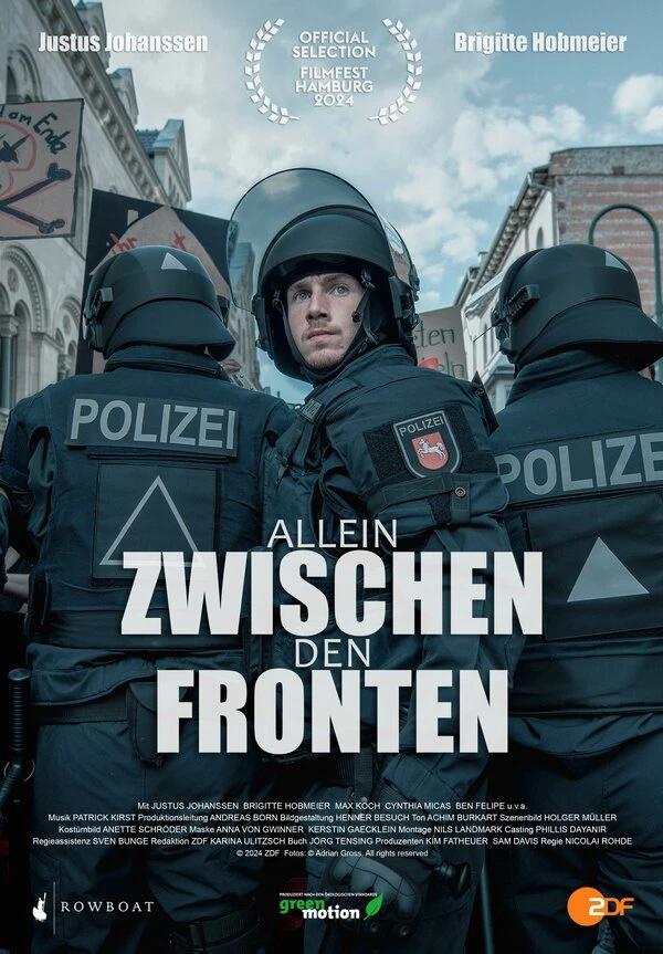 Allein zwischen den Fronten постер