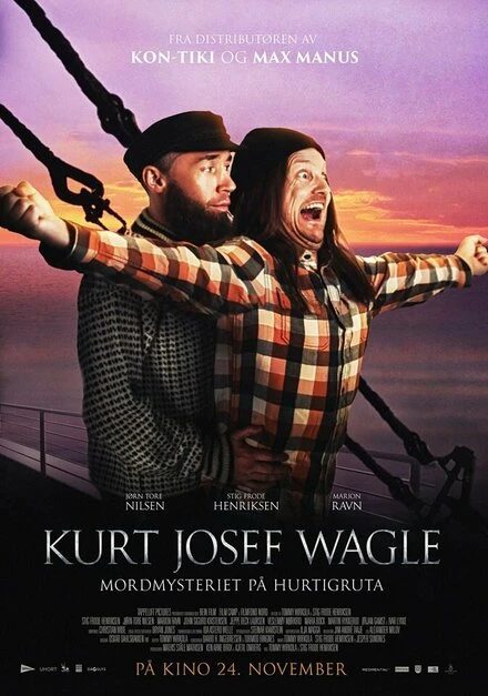 Постер Kurt Josef Wagle og mordmysteriet på Hurtigruta