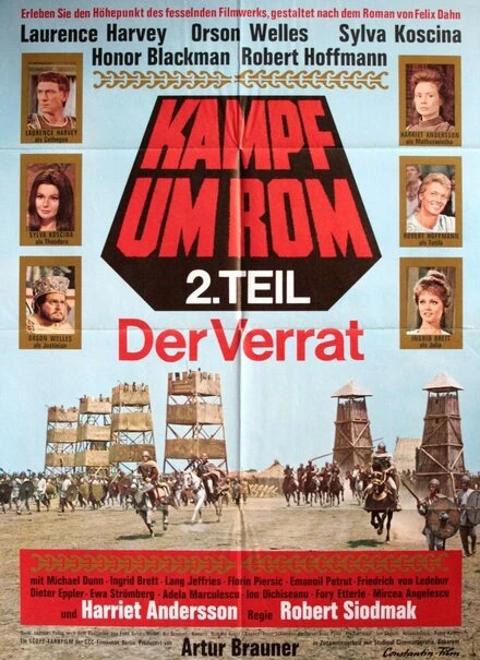 Постер Битва за Рим 2 1968