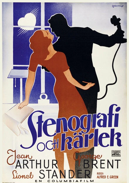 Постер Больше, чем секретарь 1936