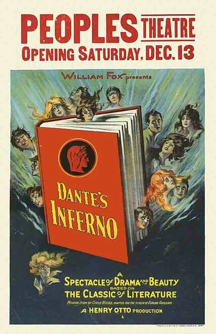 Постер Dante's Inferno 1924