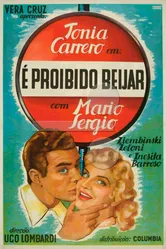 Запрещается целовать 1954 постер