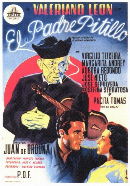 Постер El padre Pitillo 1955