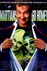 Марсиане, убирайтесь домой 1989 постер